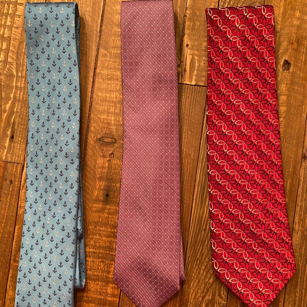 Bundle of Three Men’s Ties